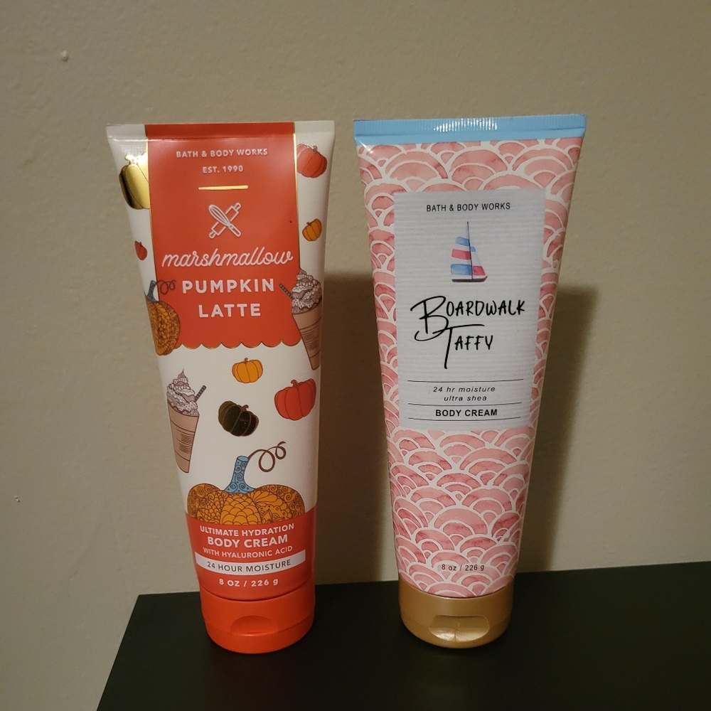 Bath and body works lotions